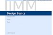 IMM: Design Basics and Color
