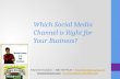 Which Social Media Channel is Right for Your Business