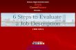 6 steps to evaluate a job description - Part 1 (career advice - tips and tricks - insider information - job help)