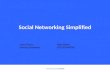 Social Networking Simplified with Notes