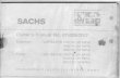Sachs Owner's Manual - Suburban and Prima 505-1B, 1A, 1D