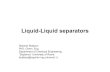Liquid Liquid Separators