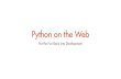 Python Web Flask