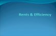 Rents & Efficiency Chapter- 8