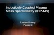 Inductively Coupled Plasma Mass Spectroscopy (ICP-MS)