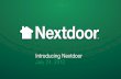 Nextdoor Financing Slides