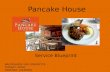 Pancake House Service Blueprint