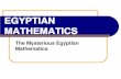 022 Egyptian Mathematics-Slides