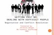 Negotiation and Conflict Resolution PPT