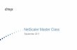 NetScaler MasterClass - September 11