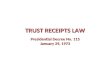 Trust Receipts Law
