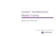 Model Tuning Process on Aircom Asset