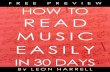How to Read Music in 30 Days - Free Preview