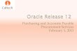 Procurement_ Oracle R12 AP-PO Changes Overview
