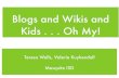 Blogs and wikis keynote