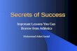 Secrets of success