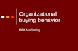 Organizational Buying Behavior