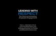 Leading with RESPECT: The Keys to Increasing Employee Engagement
