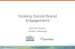 Scaling Social Media Brand Engagement