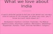 What We Love About India