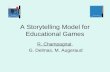 A storytelling model for educational games