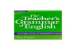 The teacher's grammar of english