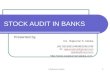 Stock Audit of Banks