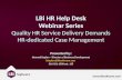 Quality HR Service Delivery Demands HR-dedicated Case Management