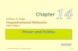 Robbins organization behaviour 13-chapter 14
