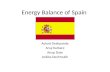 Energy Balance Spain