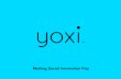 Yoxi Solutions Presentation