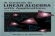 A Course in Linear Algebra