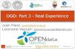 Open Government Data Tutorial at CLEI 2013. Part 3 Real Experience