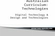 UPDATE: "Australian Curriculum, Technologies - September 2014