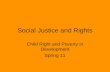 Social justice and Rights