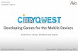 Cityquest - Developing games for the mobile devices
