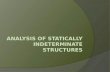 ANALYSIS OF STATICALLY INDETERMINATE STRUCTURES.pptx