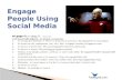 How to Engage People using Social Media