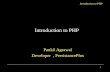 PHP INTRODUCATION