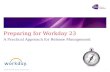 Preparing for Workday 23: A Practical Approach to Release Management