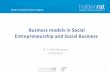 Business model development in Social Business