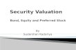 Security valuation bonds updated