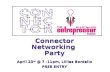 Connector entrepreneur   pre event party