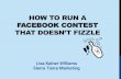 How To Run A Facebook Contest That Doesn't Fizzle
