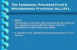 Know about Provident Fund