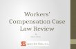 Workers' Compensation Case Law
