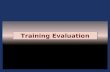 Training evaluation   ppt 6