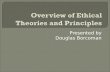 Descriptions of ethical theories and principles