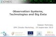 ICHEC - Observation systems, technologies and big data