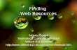 Finding Web Resources